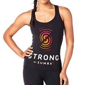 NWOT Strong instructor racer back tank